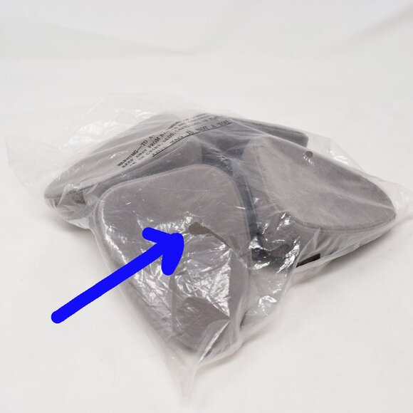 Joy Mangano Shoe Shaper Insert Grey New NOS 2 Pairs Pointed Toe Preserve Storage - Picture 4 of 6